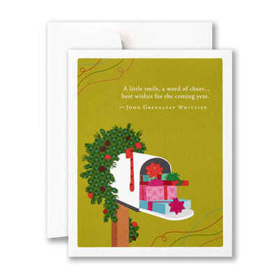 A Little Smile, A Word of Cheer Card