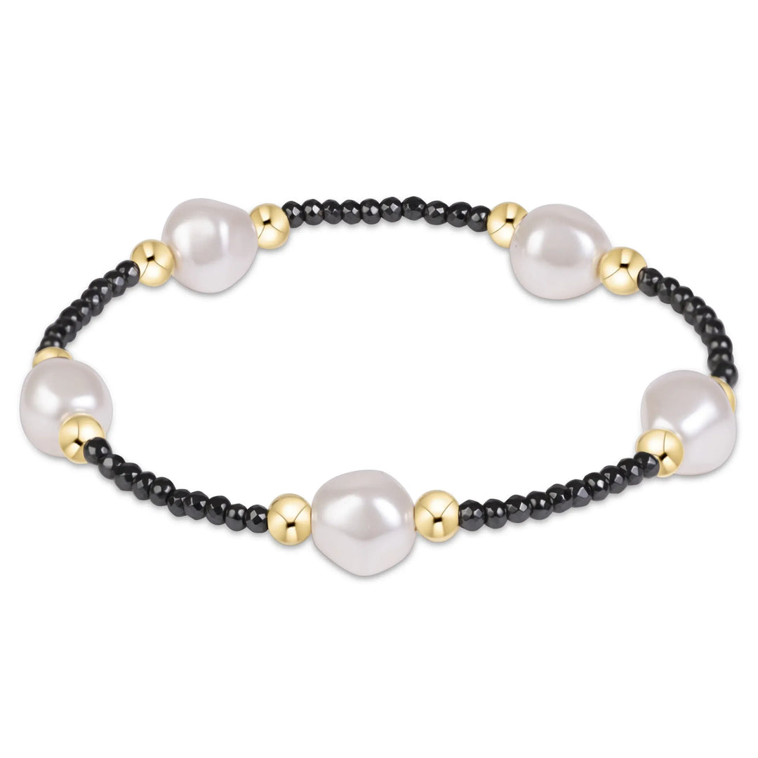 Enewton Purpose Admire Pearl 8mm Faceted Hematite Bracelet Enewton Purpose Admire Pearl 8mm Faceted Hematite Bracelet Bracelet