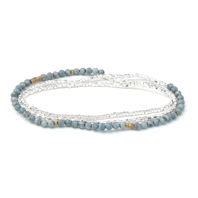 Scout Curated Wears Delicate Stone Wrap - Blue Howlite