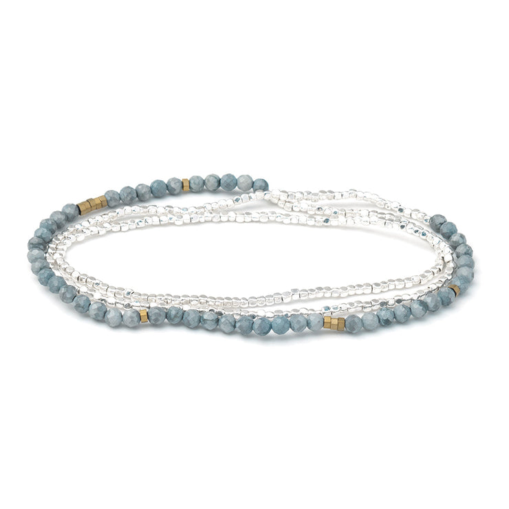 Scout Curated Wears Delicate Stone Wrap - Blue Howlite