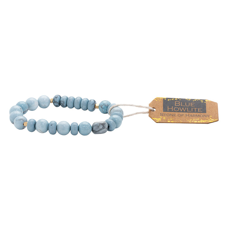Scout Curated Wears Stone Bracelet - Blue Howlite