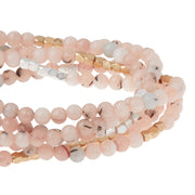 Scout Curated Wears Stone Wrap - Morganite & Black Tourmaline