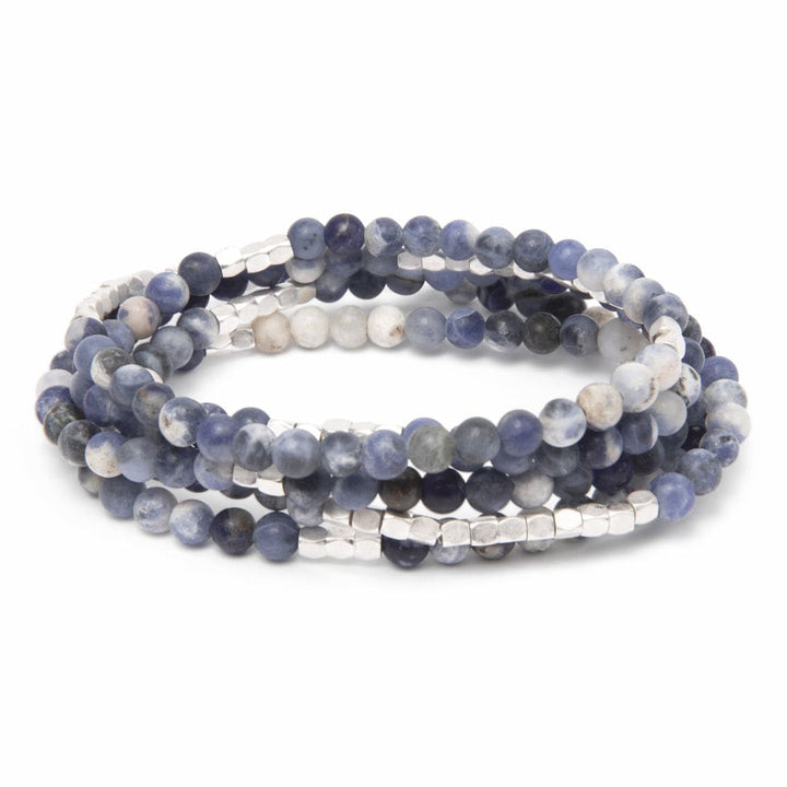 Scout Curated Wears Stone Wrap - Blue Sodalite Scout Curated Wears Stone Wrap - Blue Sodalite Bracelet