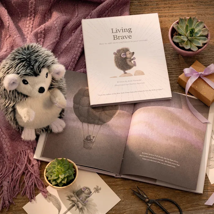 Hedgehog Living Brave Plush