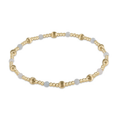 Enewton Dignity Sincerity Gemstone Bracelet - Aquamarine