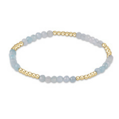 Enewton Blissful Gemstone Bracelet - Aquamarine