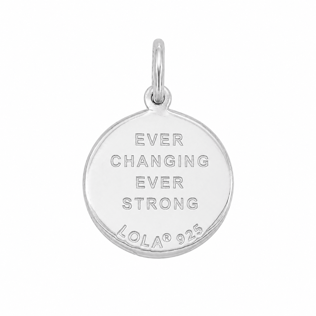 Lola Wave Pendant - Mixed Metal
