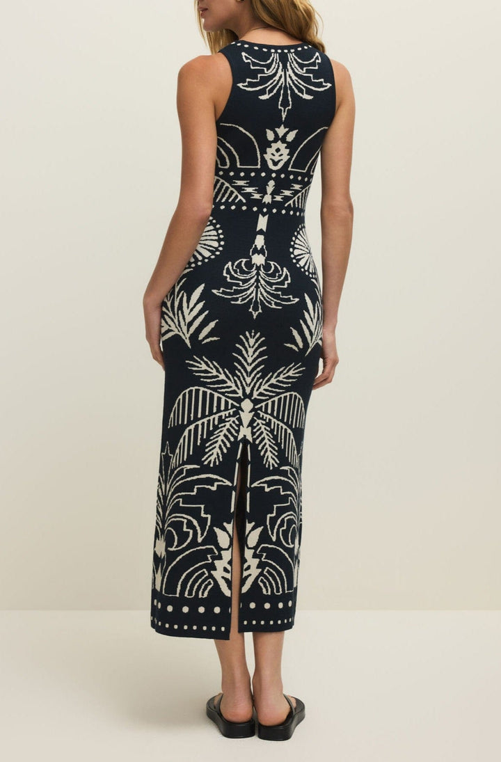 Z Supply Esperanza Midi Dress in Eclipse