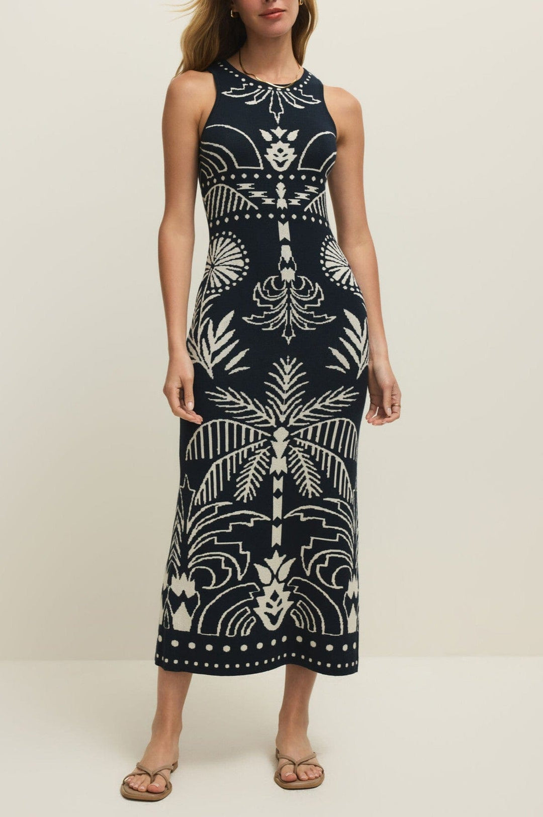 Z Supply Esperanza Midi Dress in Eclipse