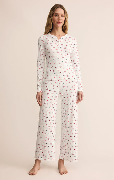 Z Supply Holly Long Sleeve Top in White