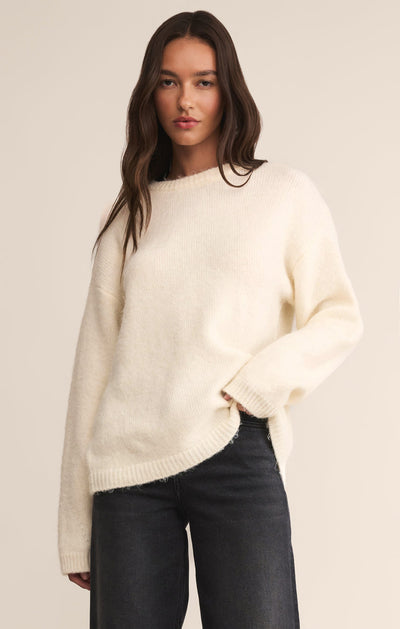 Z Supply Snowed In Sweater in Warm White