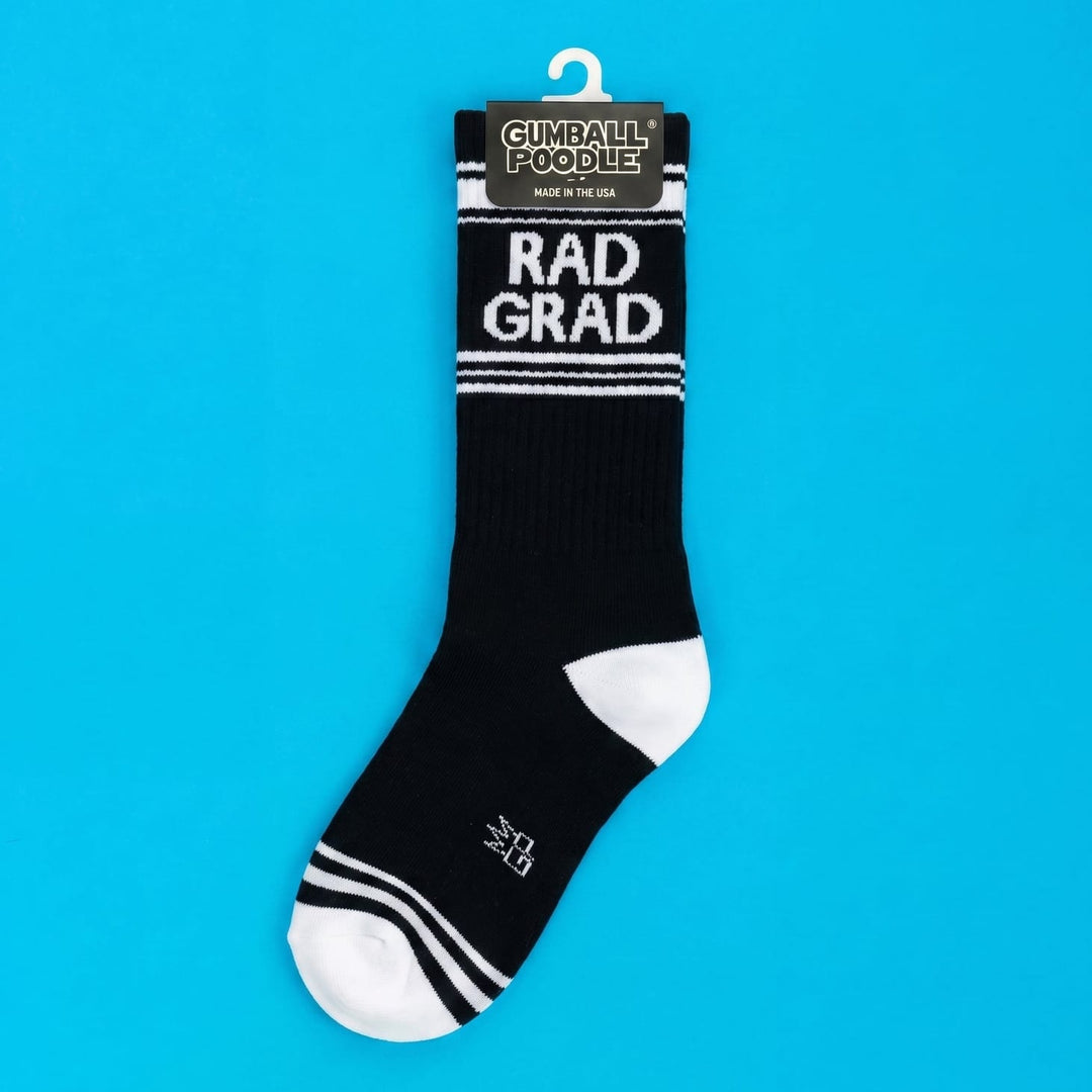 Rad Grad Premium Cotton Gym Socks