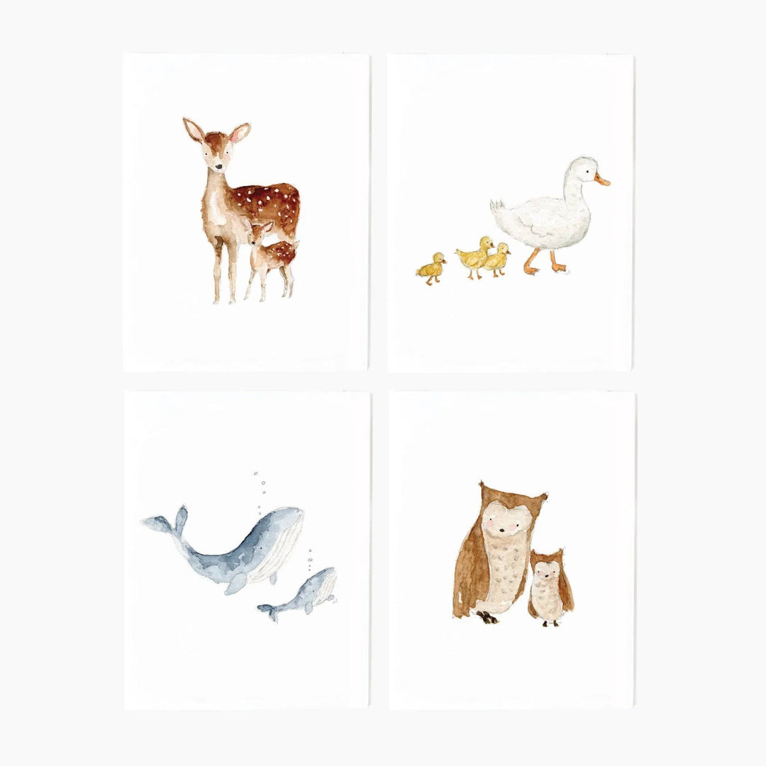 Emily Lex Studio Mama &amp; Baby Assorted Notecard Set Emily Lex Studio Mama &amp; Baby Assorted Notecard Set Stationary