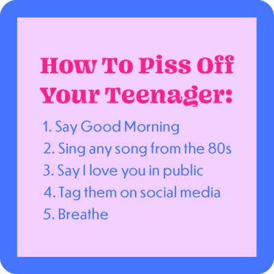 Piss Off Your Teenager Coaster