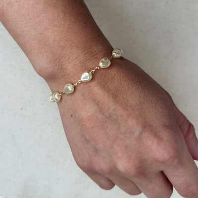 Gold Filled Ava Baroque Bracelet