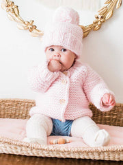 Baby Garter Stitch Beanie Hat