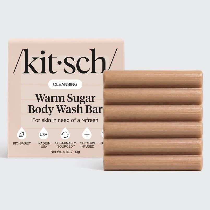Kitsch Warm Sugar Body Wash Bar Kitsch Warm Sugar Body Wash Bar Bath and Body