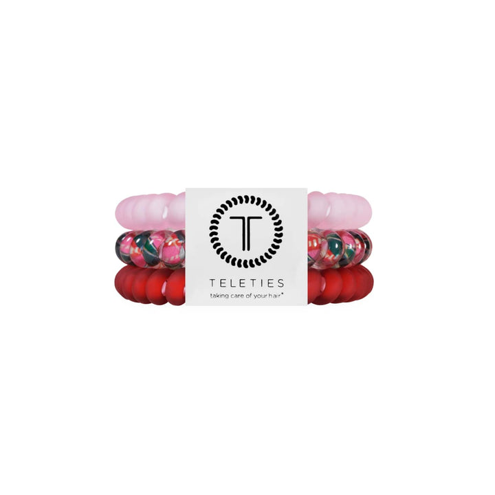 Teleties Small Hair Ties Set TELETIES Small Hair Ties Set | 3-Pack Strong-Grip Ties Tied in Tartan Accessories