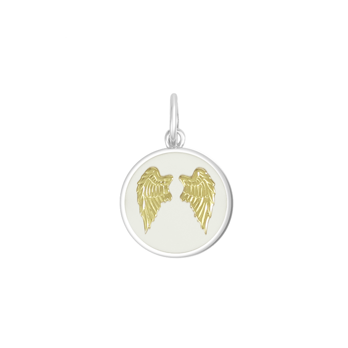 Lola Angel Wings Made to Fly - Alpine White &amp; Gold