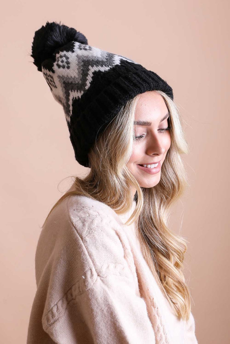 Winter Wanderer Pom Hat