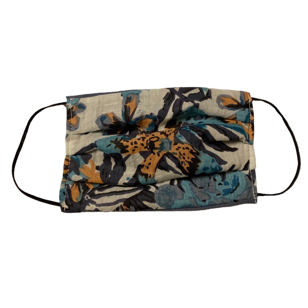 Midnight Blooms Mask