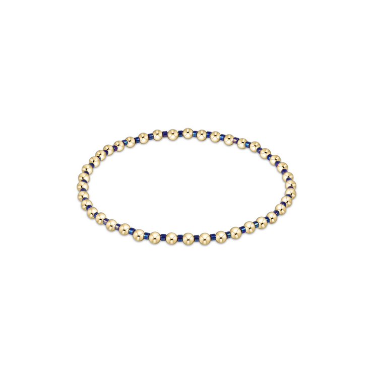 Enewton Hope Grateful Bracelet - Blue Metallic