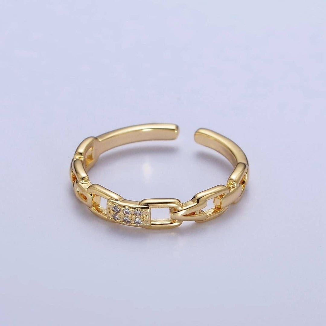 Cable Chain Link Adjustable Ring