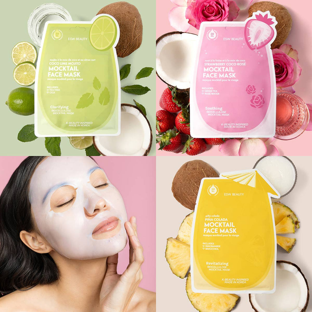 Mocktail  Face Mask Set