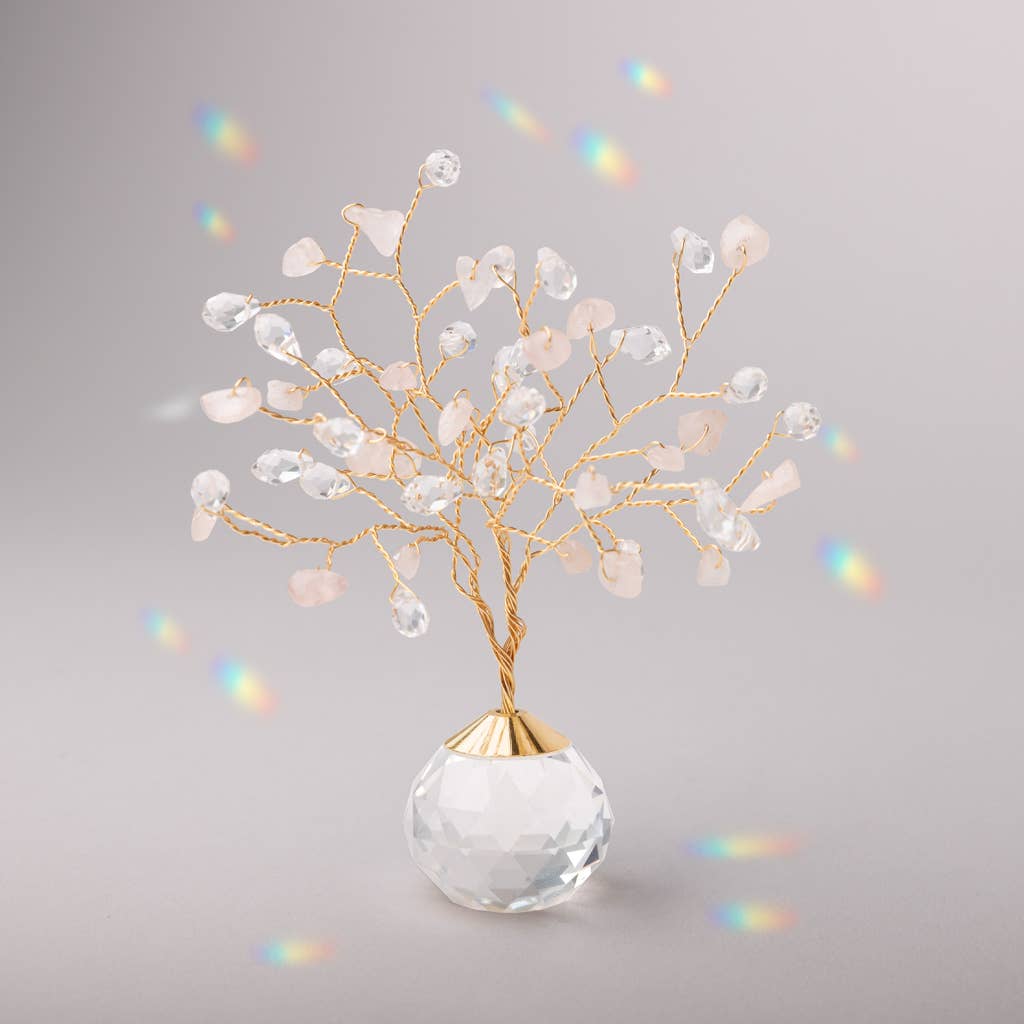 Scout Curated Wears Suncatcher Tree of Life - Rose Quartz Scout Rose Quartz Tree of Life Suncatcher Bracelet
