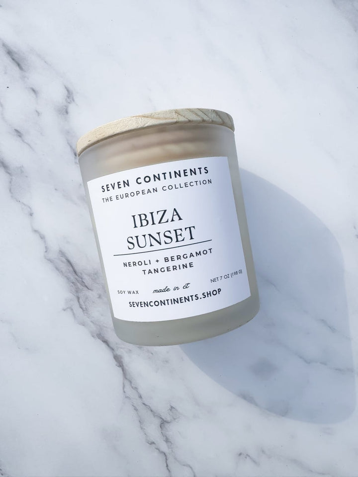 Seven Continents Ibiza Sunset Candle