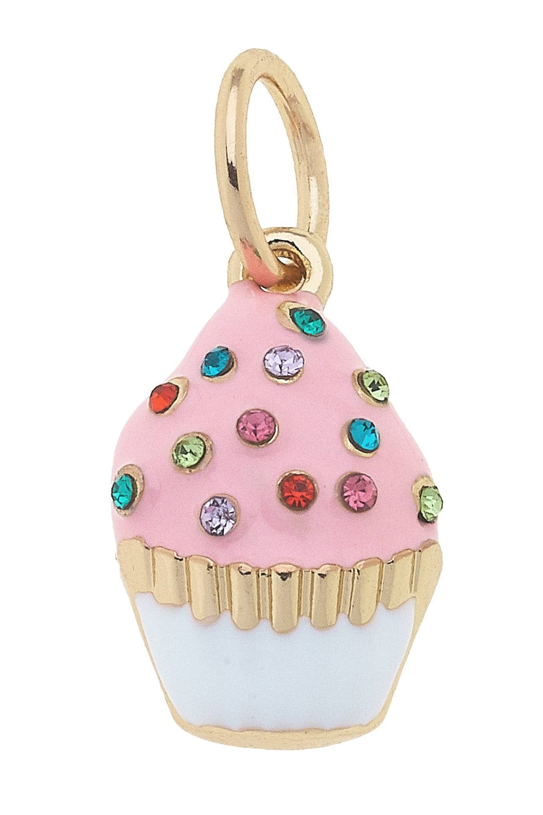 Bejeweled Cupcake Charm
