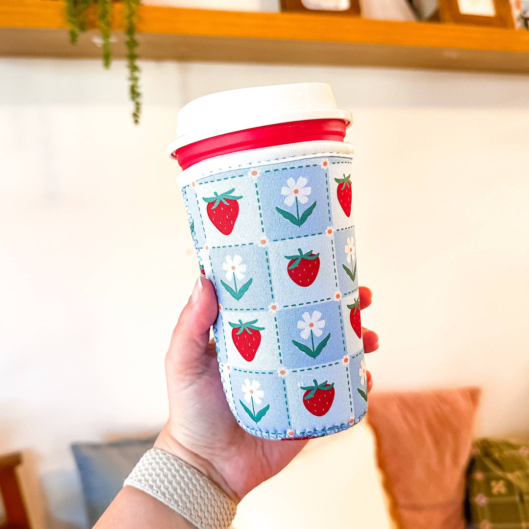 Strawberry Fields Coffee Sleeve