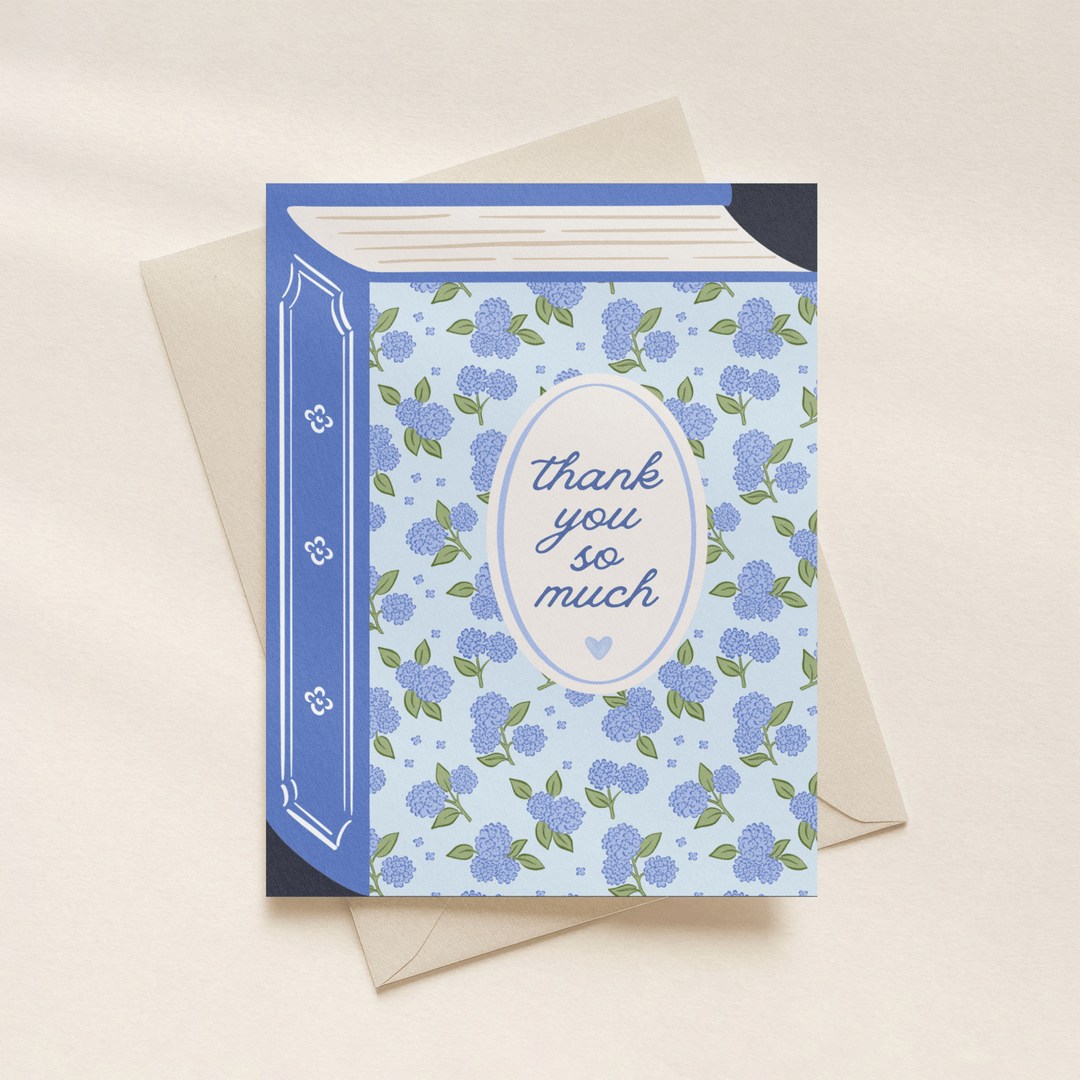 Thank You Hydrangeas Greeting Card