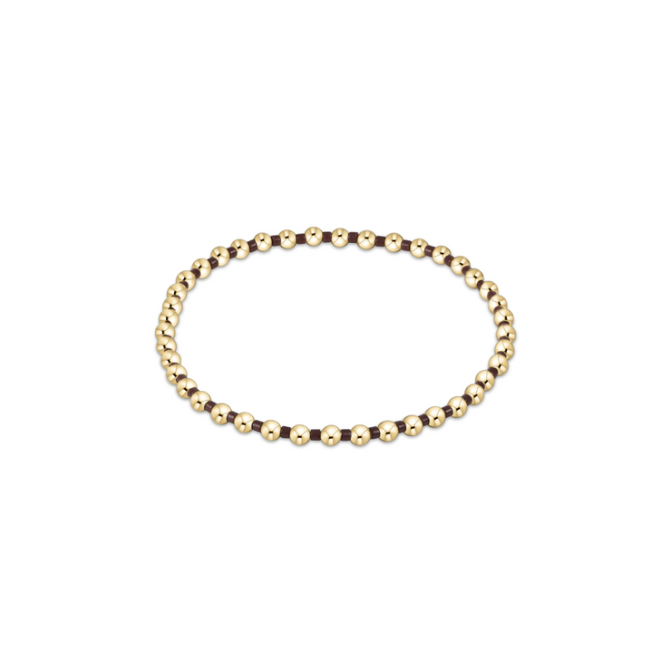 Enewton Hope Grateful Bracelet - Chocolate