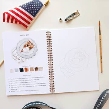 Emily Lex Studio Watercolor Americana Workbook