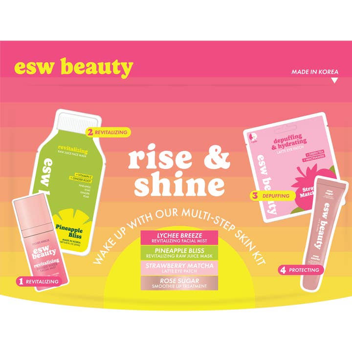 Rise &amp; Shine AM Multi-step Skin Kit