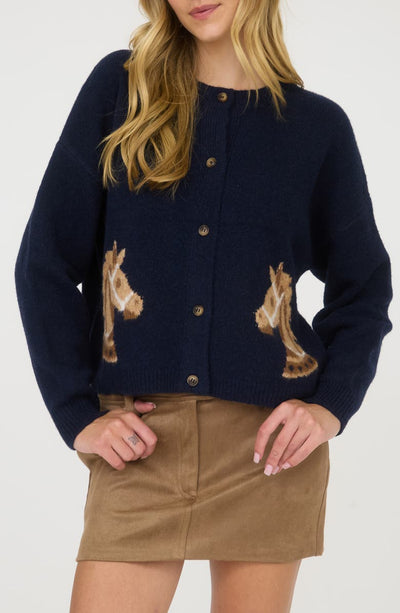 Heritage Horse Cardigan