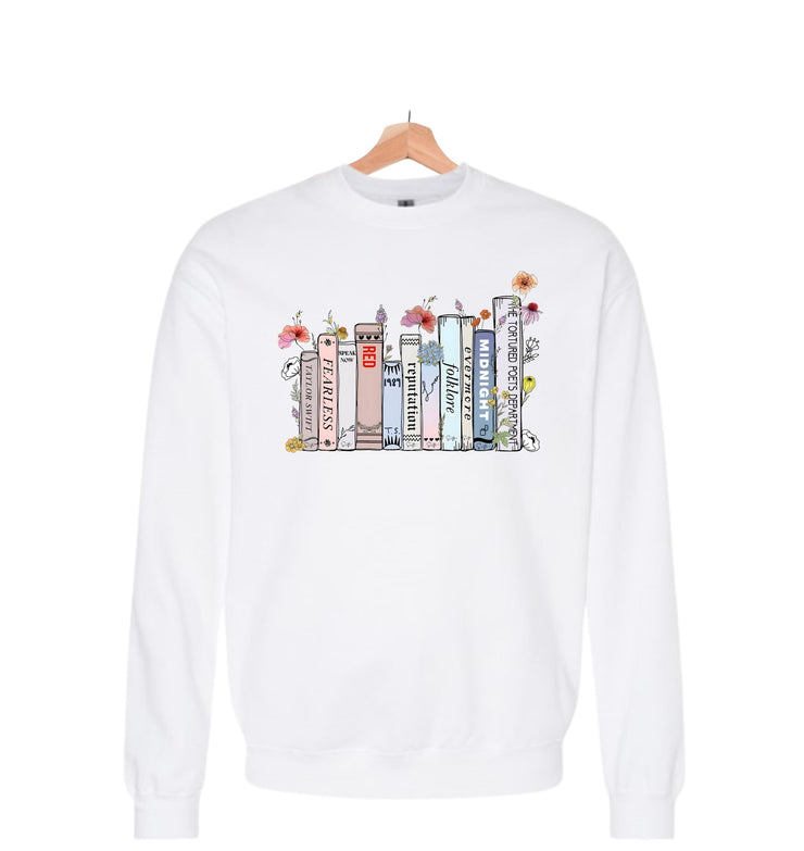 Preorder Taylor's Eras Books Sweatshirt The Red Owl