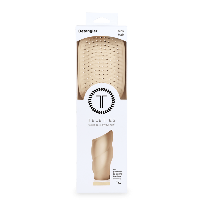 Teleties Detangler Tan Brush