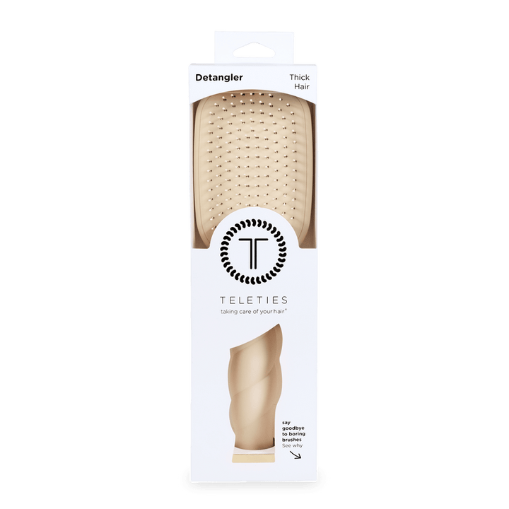 Teleties Detangler Tan Brush