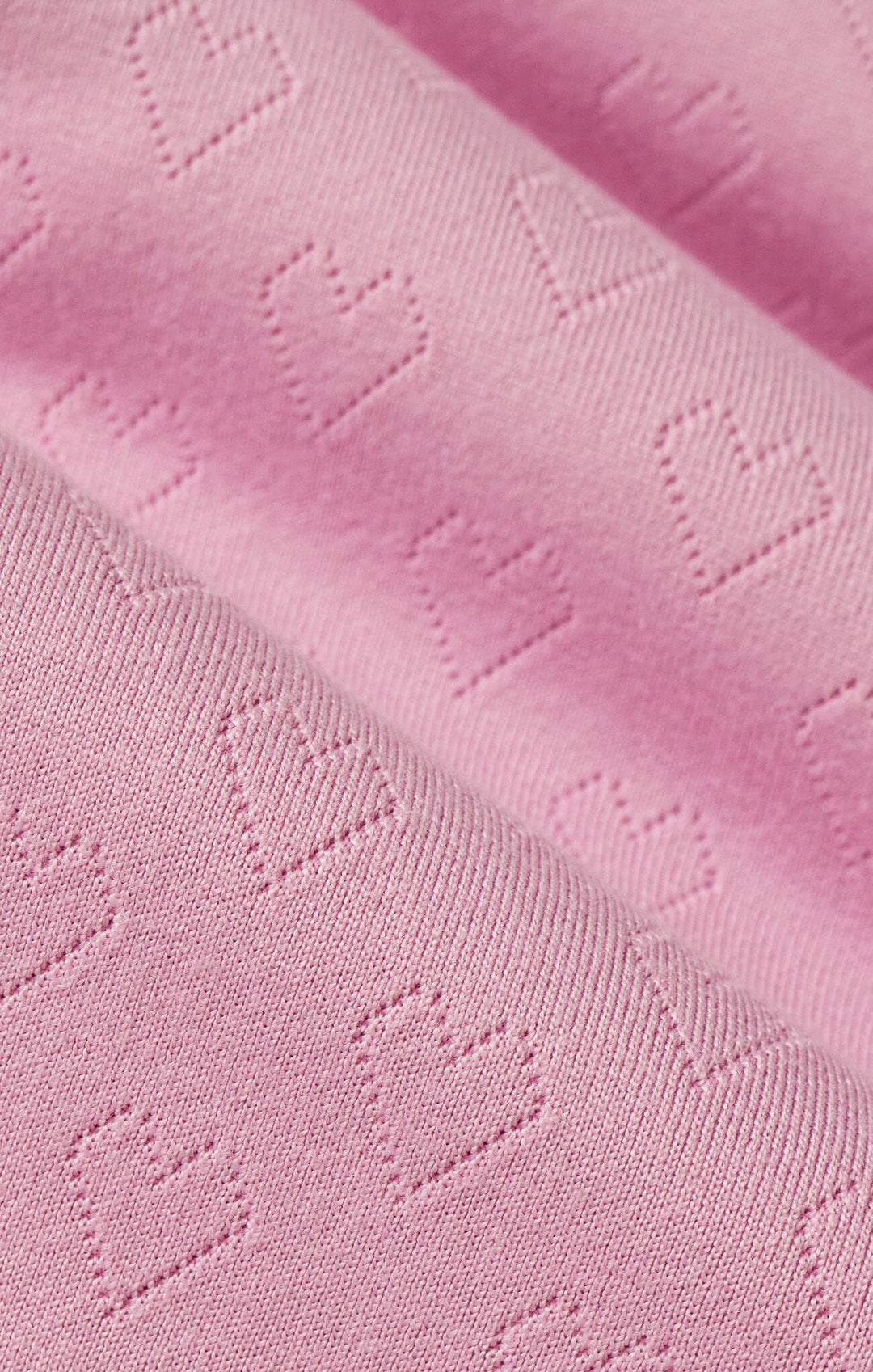 Z Supply Maison Pointelle Long Sleeve Top in Pink Crush