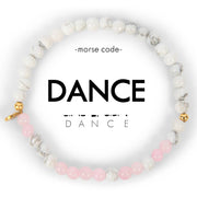 Dance Morse Code Bracelet