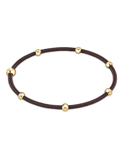 Enewton  Essentials Hair Tie Bracelet - Bronze