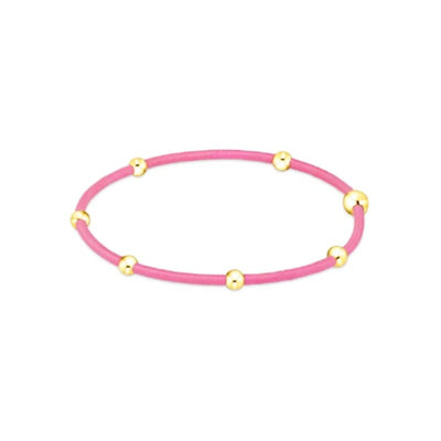 Enewton Essentials Hair Tie Bracelet - Bright Pink