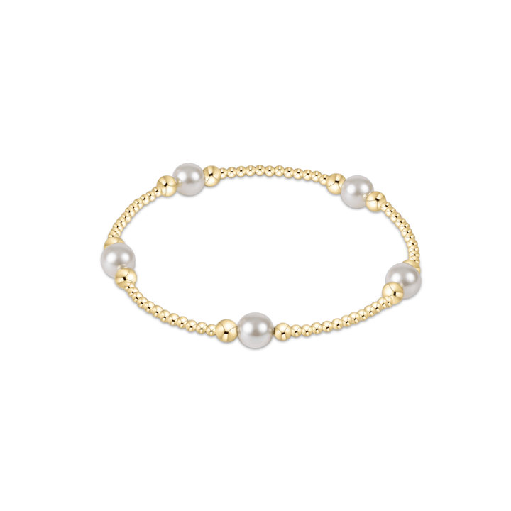 Enewton Purpose Pearl 6mm Bead Bracelet