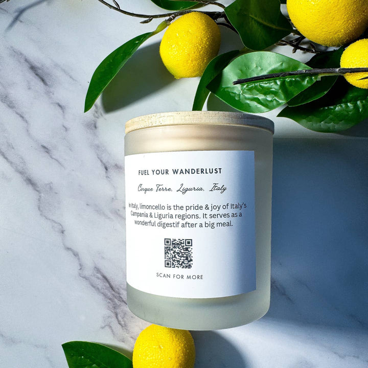 Seven Continents  Limoncello in Liguria Candle