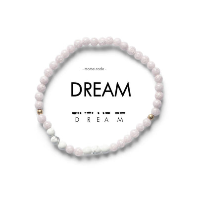 Dream Morse Code Bracelet