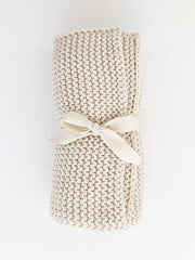 Baby Garter Stitch Knit Blanket