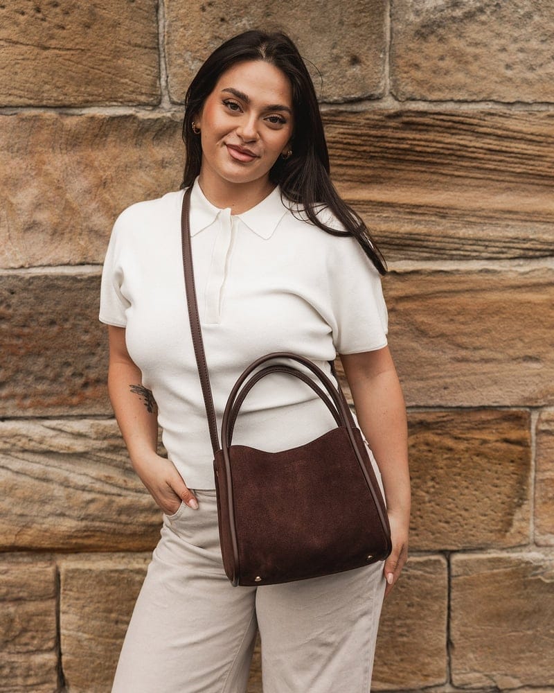 Louenhide Steffie Suede Mini Tote Bag
