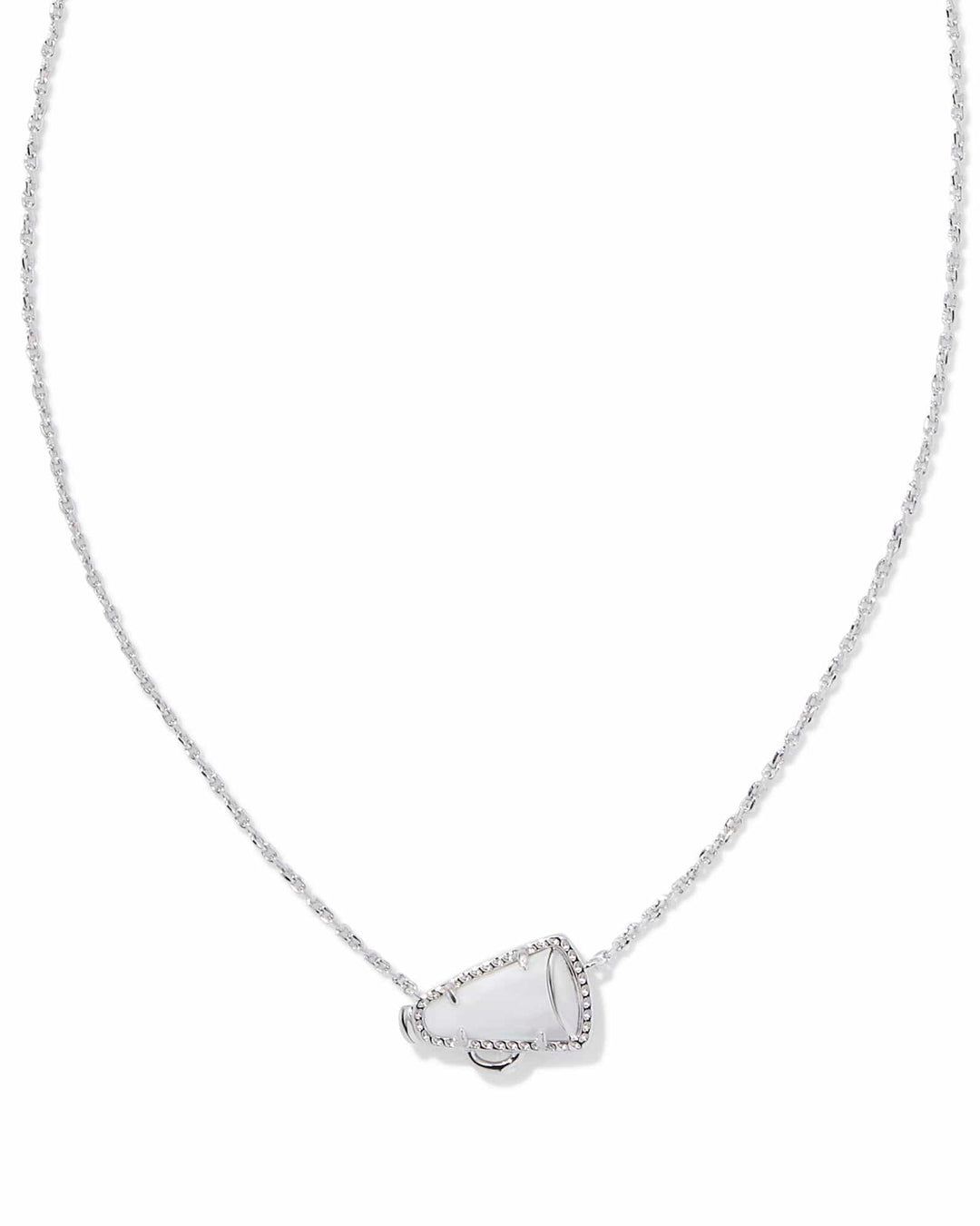 Kendra Scott Cheer White Mother of Pearl Pendant Necklace